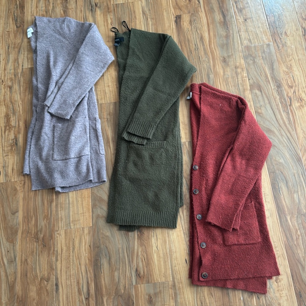 Lot of 3 Cardigans
